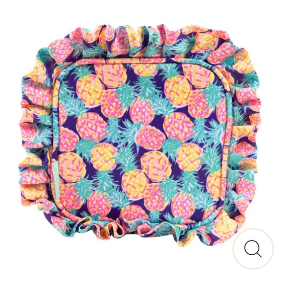 Simply Southern Handbags - Simply Southern Ruffle Accessory
Bag-Mini Pineapple New!